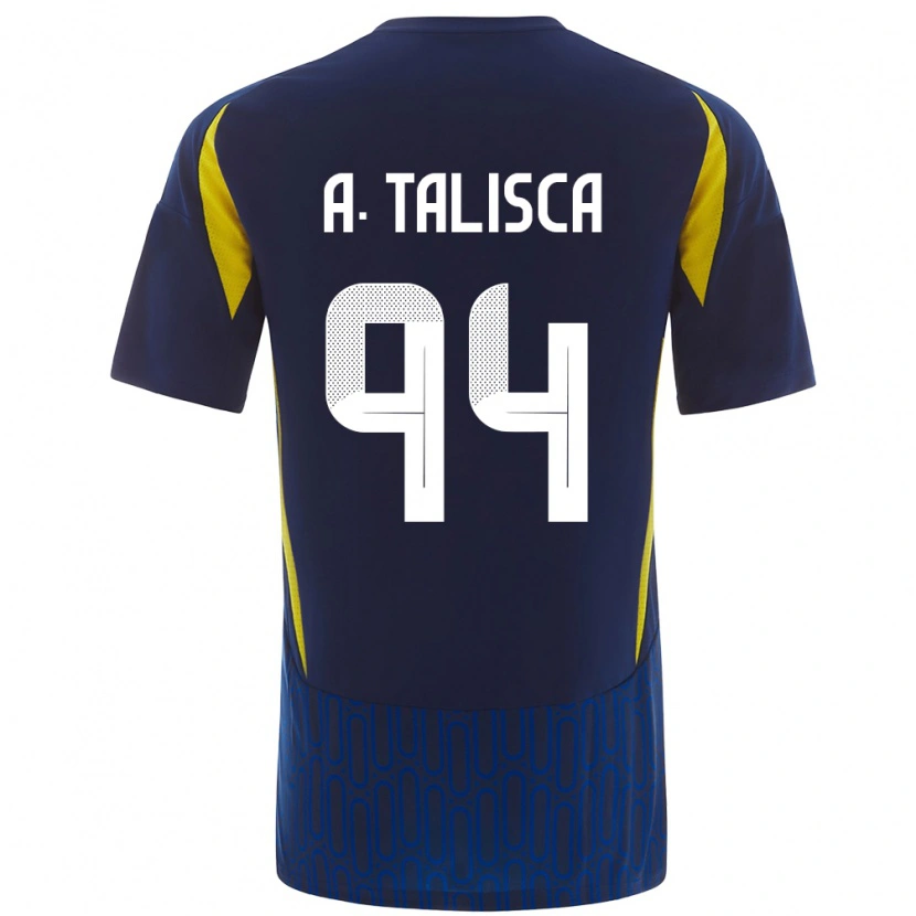 Danxen Kid Talisca #94 Blue Yellow Away Jersey 2024/25 T-Shirt