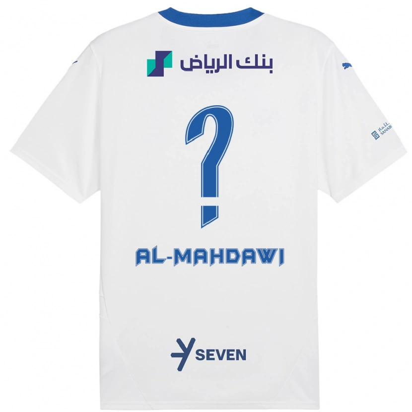 Danxen Kid Ali Al-Mahdawi #0 White Blue Away Jersey 2024/25 T-Shirt