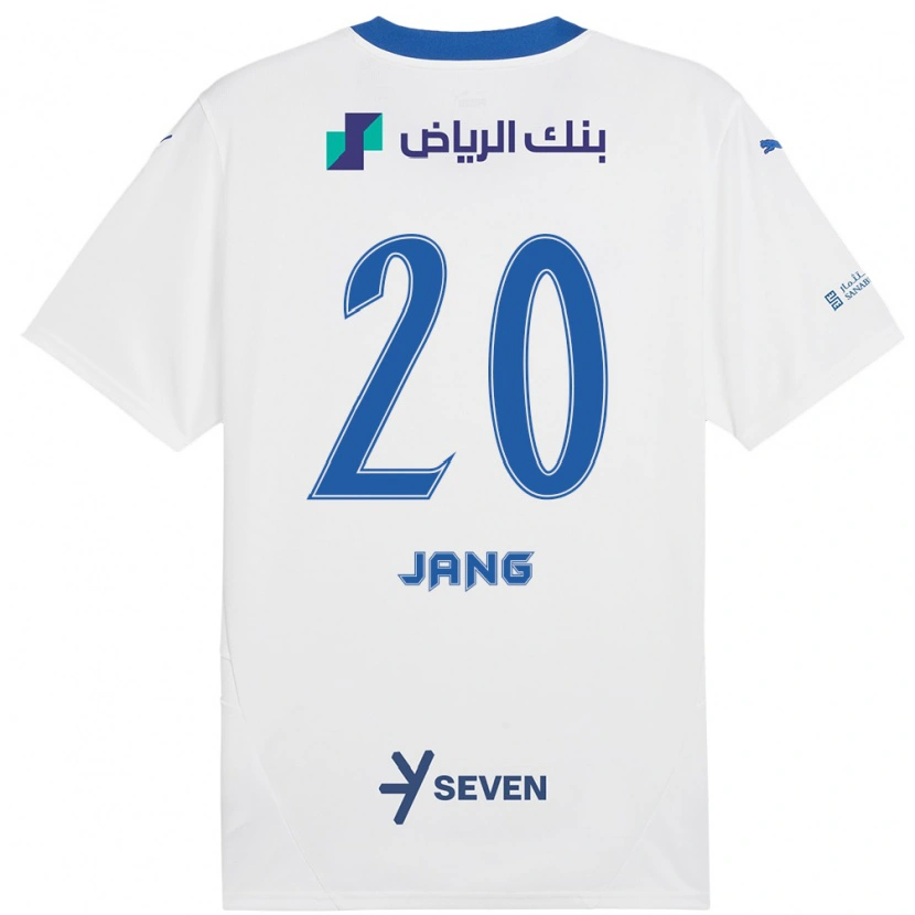 Danxen Kid Hyun-Soo Jang #20 White Blue Away Jersey 2024/25 T-Shirt