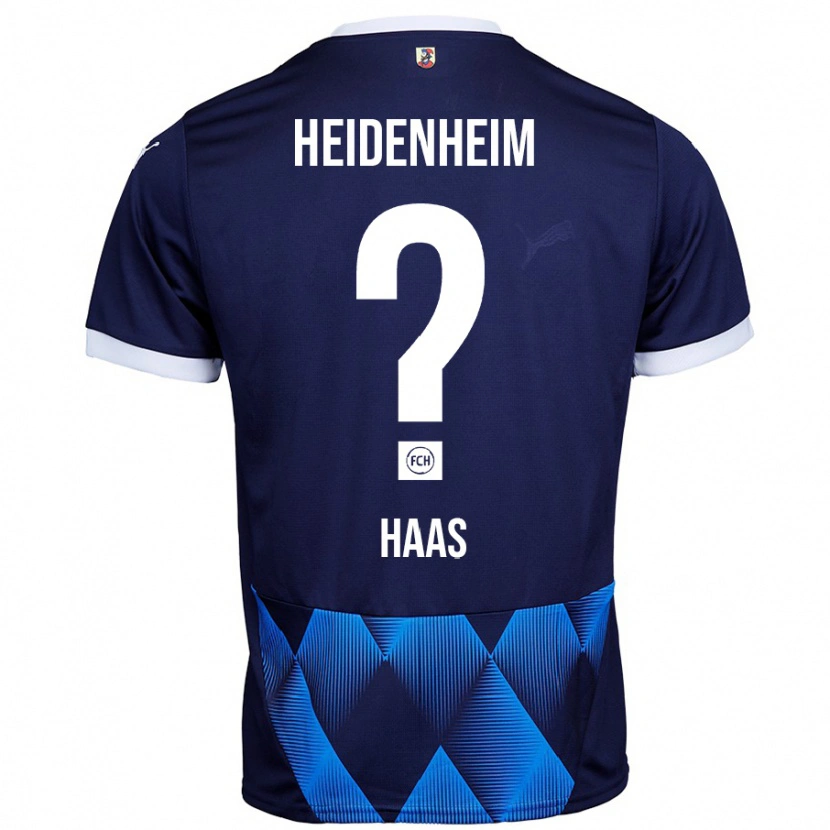 Danxen Kid Julian Haas #0 Dark Navy Blue Away Jersey 2024/25 T-Shirt