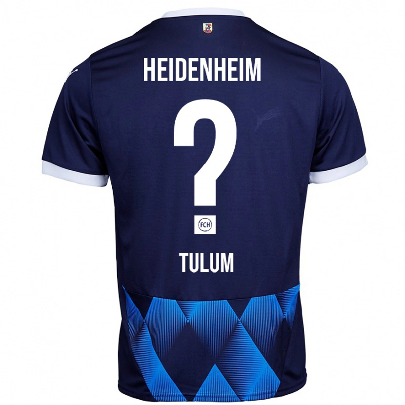 Danxen Kid Melih Tulum #0 Dark Navy Blue Away Jersey 2024/25 T-Shirt