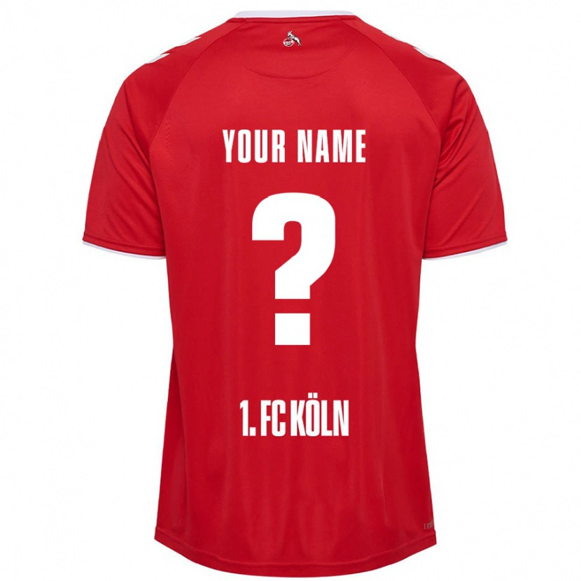 Danxen Kid Your Name #0 Red White Away Jersey 2024/25 T-Shirt