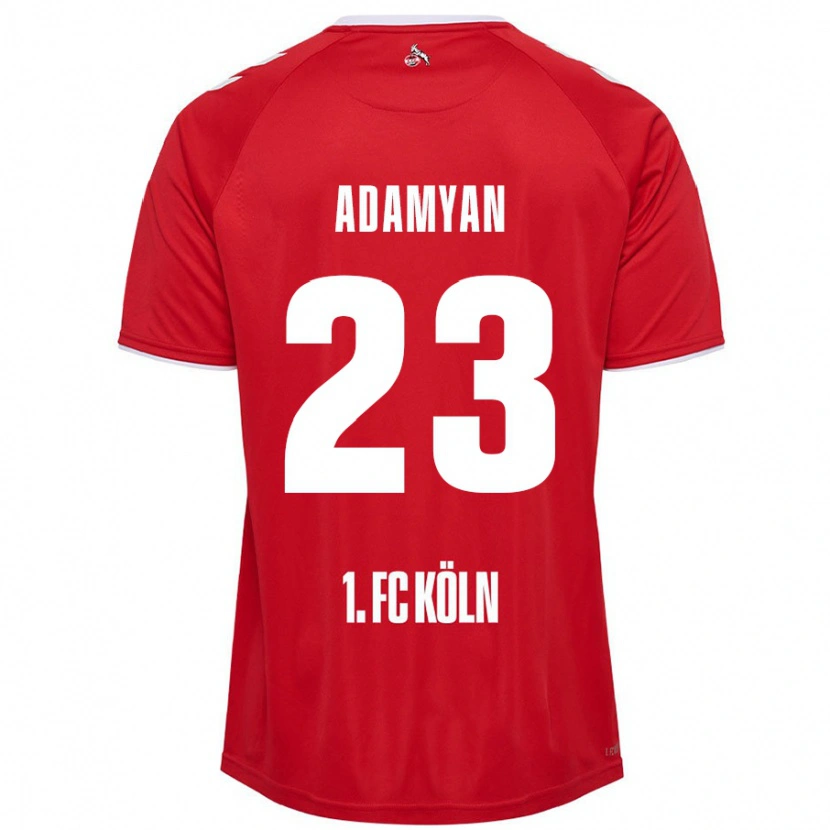 Danxen Kid Sargis Adamyan #23 Red White Away Jersey 2024/25 T-Shirt