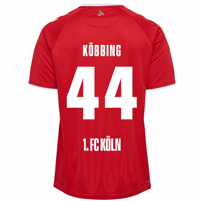 Danxen Kid Matthias Köbbing #44 Red White Away Jersey 2024/25 T-Shirt