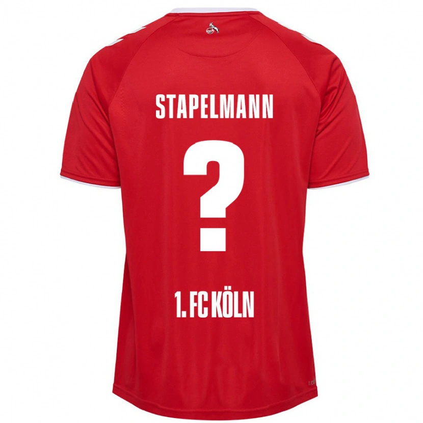 Danxen Kid Luis Stapelmann #0 Red White Away Jersey 2024/25 T-Shirt