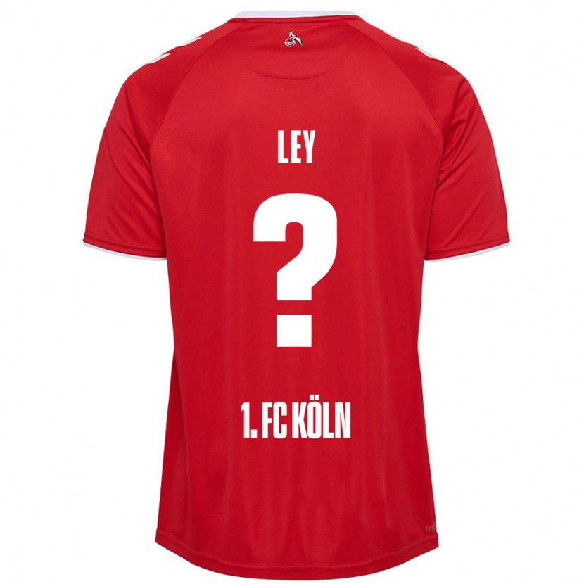 Danxen Kid Benjamin Ley #0 Red White Away Jersey 2024/25 T-Shirt