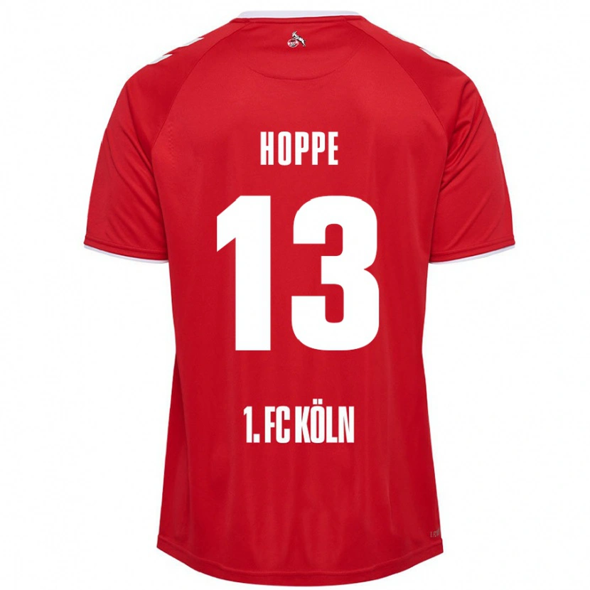 Danxen Kid Paula Hoppe #13 Red White Away Jersey 2024/25 T-Shirt