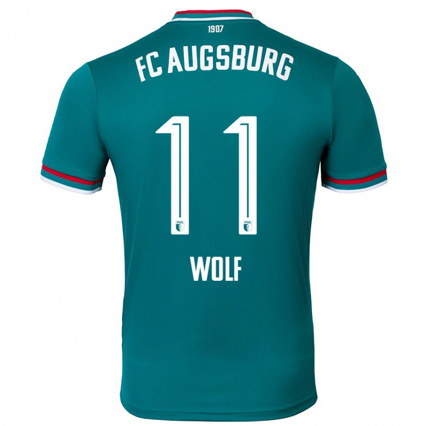 Danxen Kid Marius Wolf #11 Dark Green Away Jersey 2024/25 T-Shirt