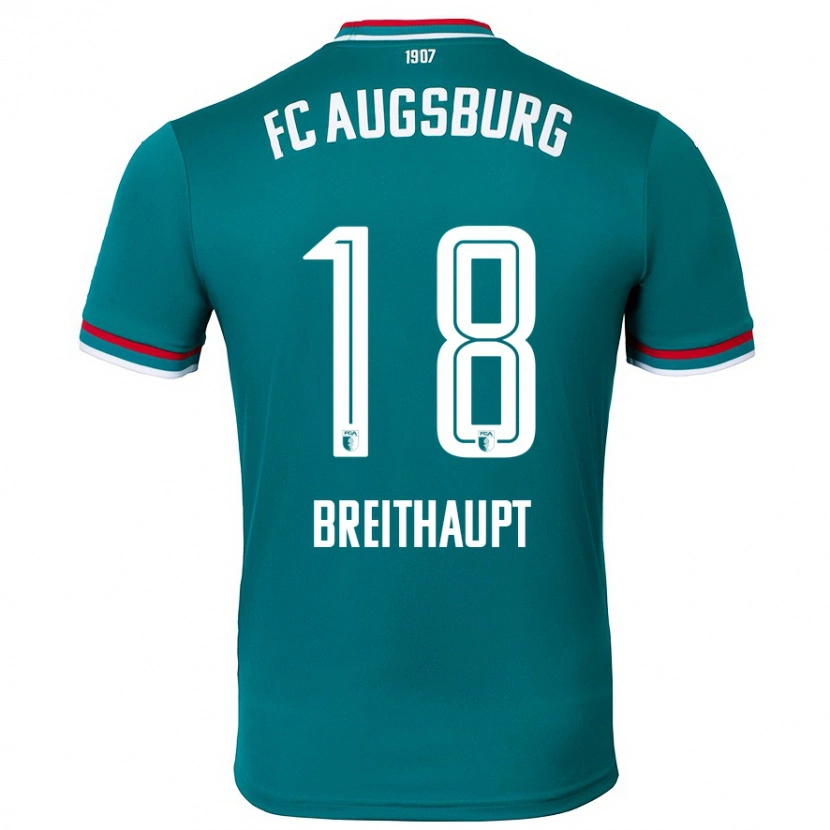 Danxen Kid Tim Breithaupt #18 Dark Green Away Jersey 2024/25 T-Shirt