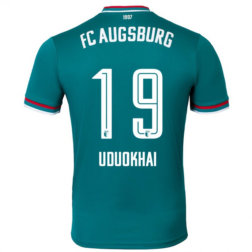 Danxen Kid Felix Uduokhai #19 Dark Green Away Jersey 2024/25 T-Shirt