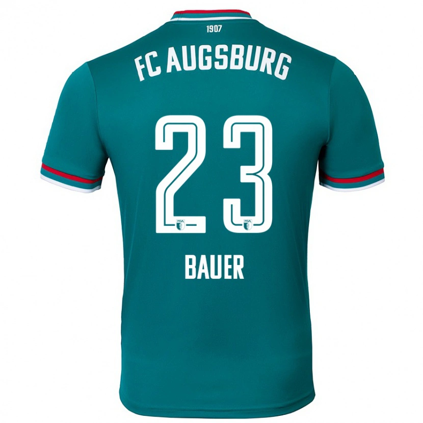 Danxen Kid Maximilian Bauer #23 Dark Green Away Jersey 2024/25 T-Shirt