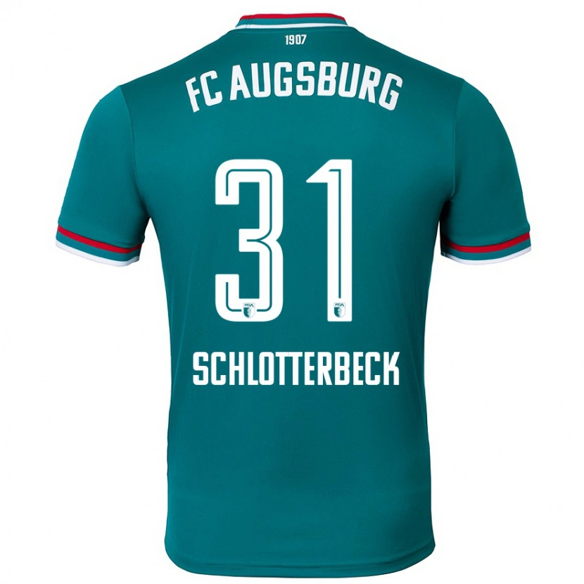 Danxen Kid Keven Schlotterbeck #31 Dark Green Away Jersey 2024/25 T-Shirt