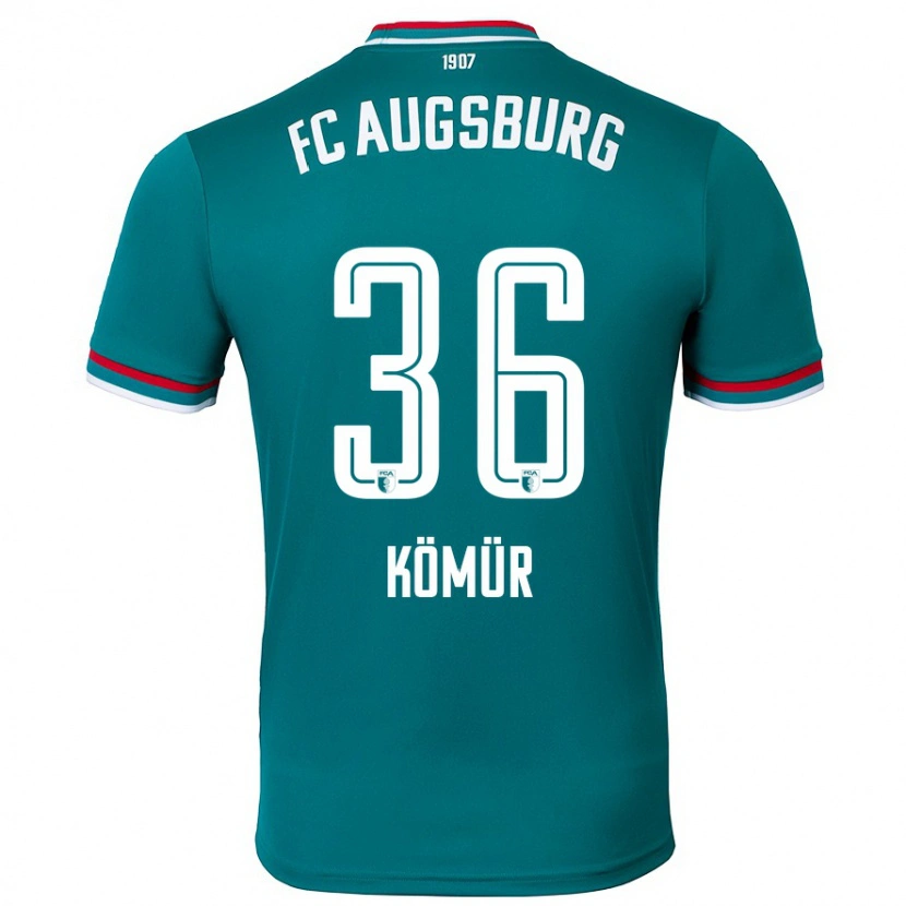 Danxen Kid Mert Kömür #36 Dark Green Away Jersey 2024/25 T-Shirt