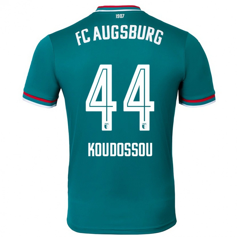 Danxen Kid Henri Koudossou #44 Dark Green Away Jersey 2024/25 T-Shirt