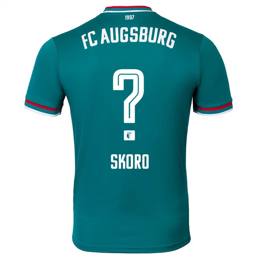 Danxen Kid Luka Skoro #0 Dark Green Away Jersey 2024/25 T-Shirt