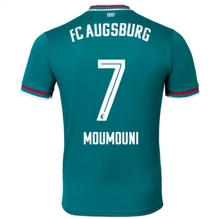 Danxen Kid Faris Moumouni #7 Dark Green Away Jersey 2024/25 T-Shirt