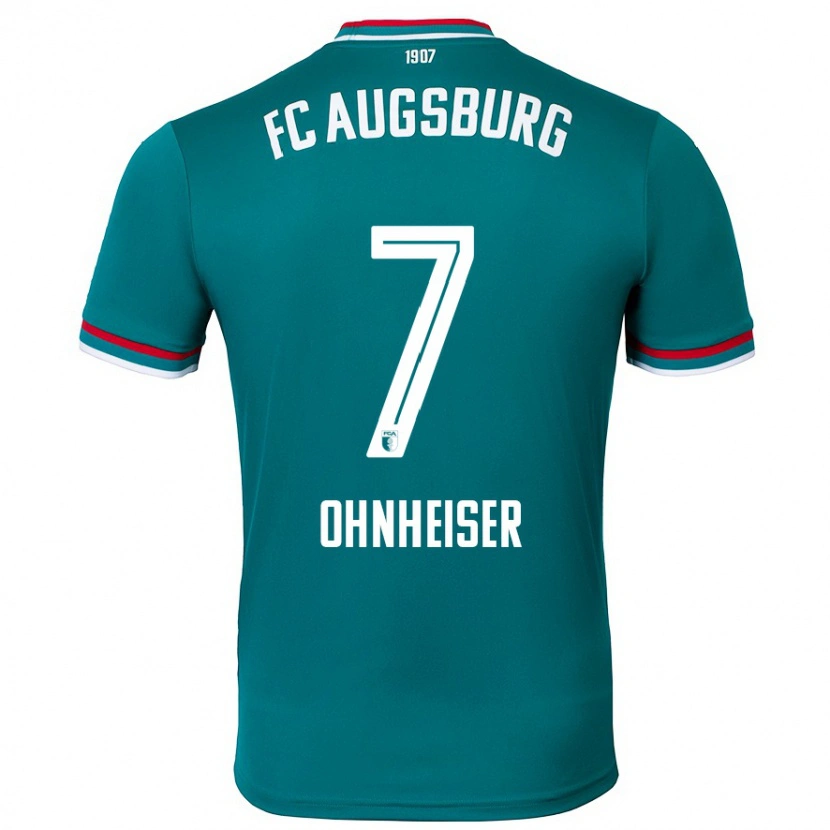 Danxen Kid Nico Ohnheiser #7 Dark Green Away Jersey 2024/25 T-Shirt