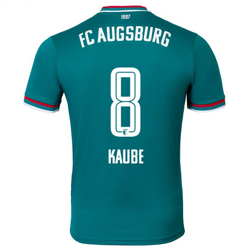 Danxen Kid Moritz Kaube #8 Dark Green Away Jersey 2024/25 T-Shirt