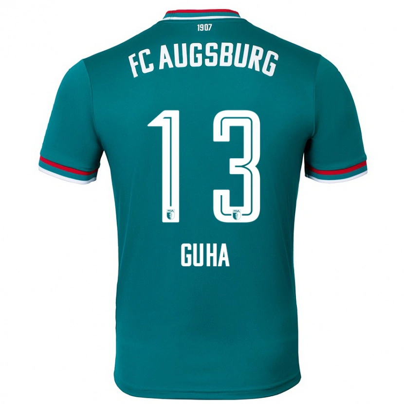 Danxen Kid Felix Guha #13 Dark Green Away Jersey 2024/25 T-Shirt