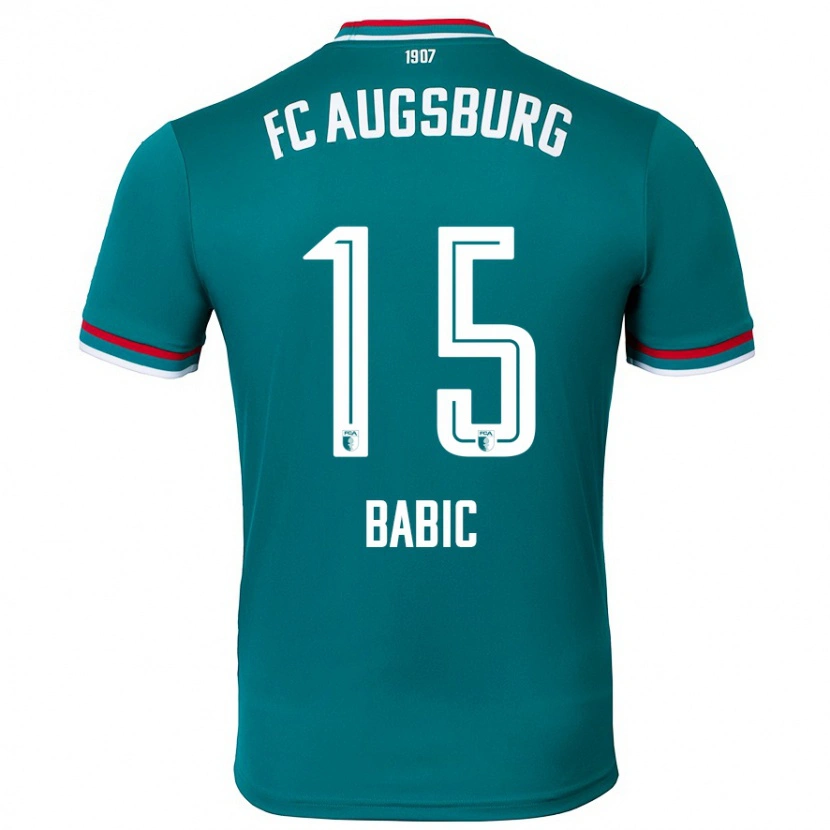 Danxen Kid David Babic #15 Dark Green Away Jersey 2024/25 T-Shirt