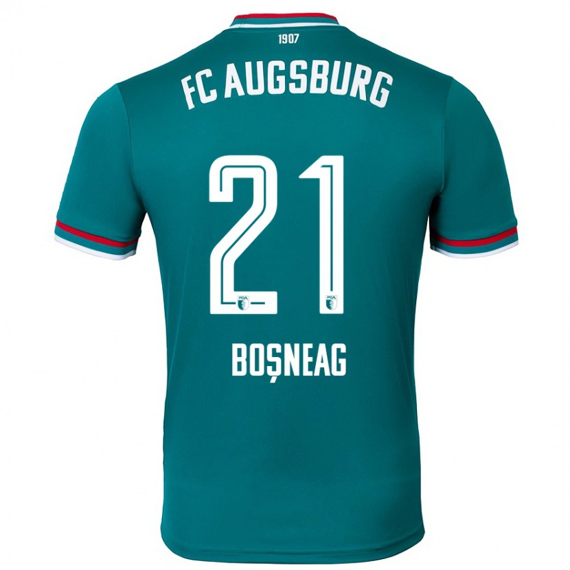 Danxen Kid Ioan Boșneag #21 Dark Green Away Jersey 2024/25 T-Shirt