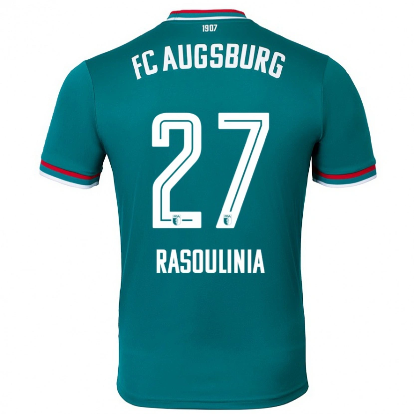 Danxen Kid Nick Rasoulinia #27 Dark Green Away Jersey 2024/25 T-Shirt