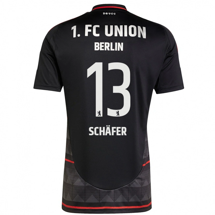 Danxen Kid András Schäfer #13 Black Away Jersey 2024/25 T-Shirt