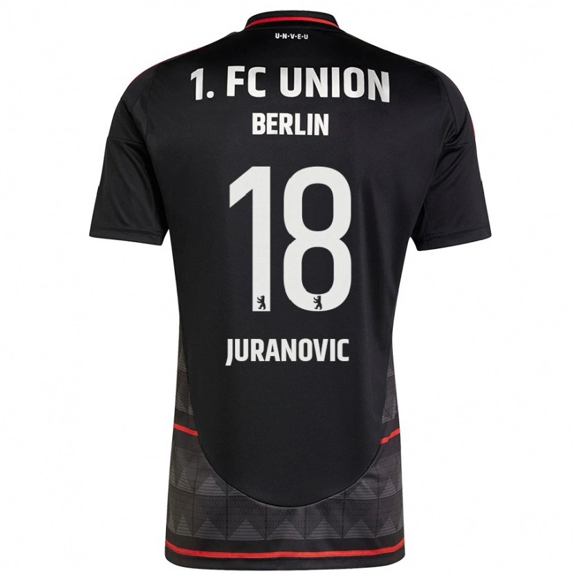 Danxen Kid Josip Juranovic #18 Black Away Jersey 2024/25 T-Shirt