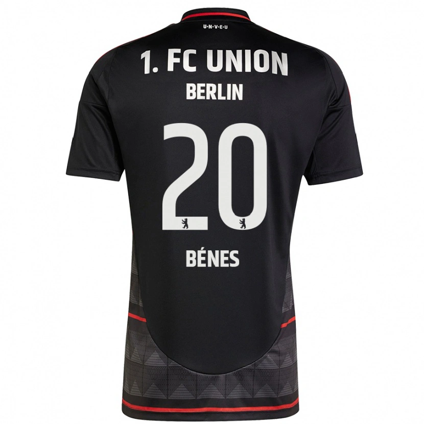 Danxen Kid László Bénes #20 Black Away Jersey 2024/25 T-Shirt