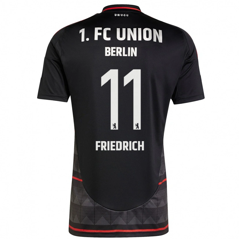 Danxen Kid Julien Friedrich #11 Black Away Jersey 2024/25 T-Shirt