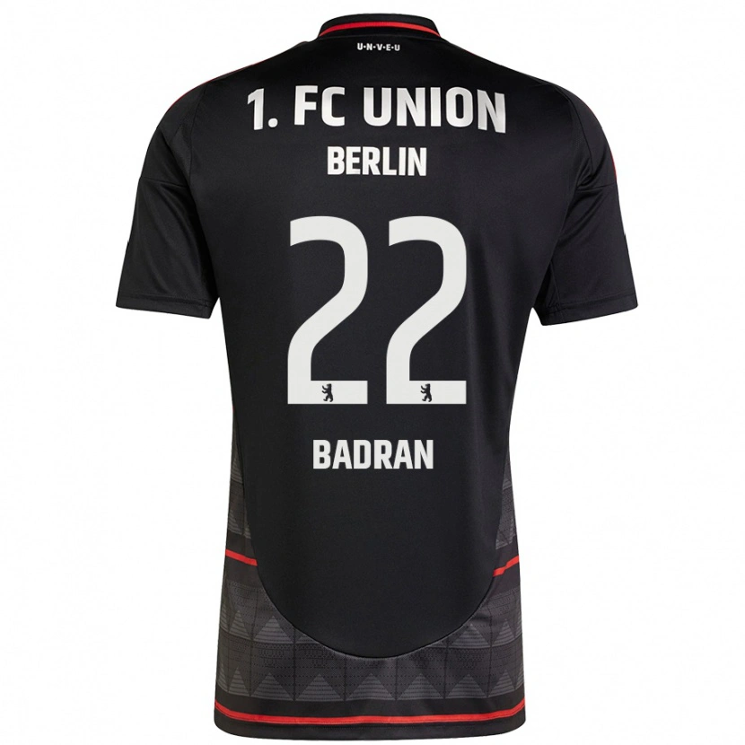 Danxen Kid Ahmad Badran #22 Black Away Jersey 2024/25 T-Shirt