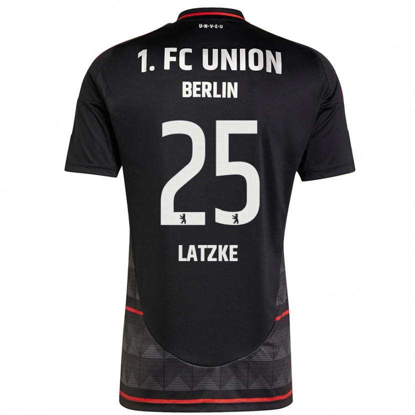 Danxen Kid Jannes Latzke #25 Black Away Jersey 2024/25 T-Shirt