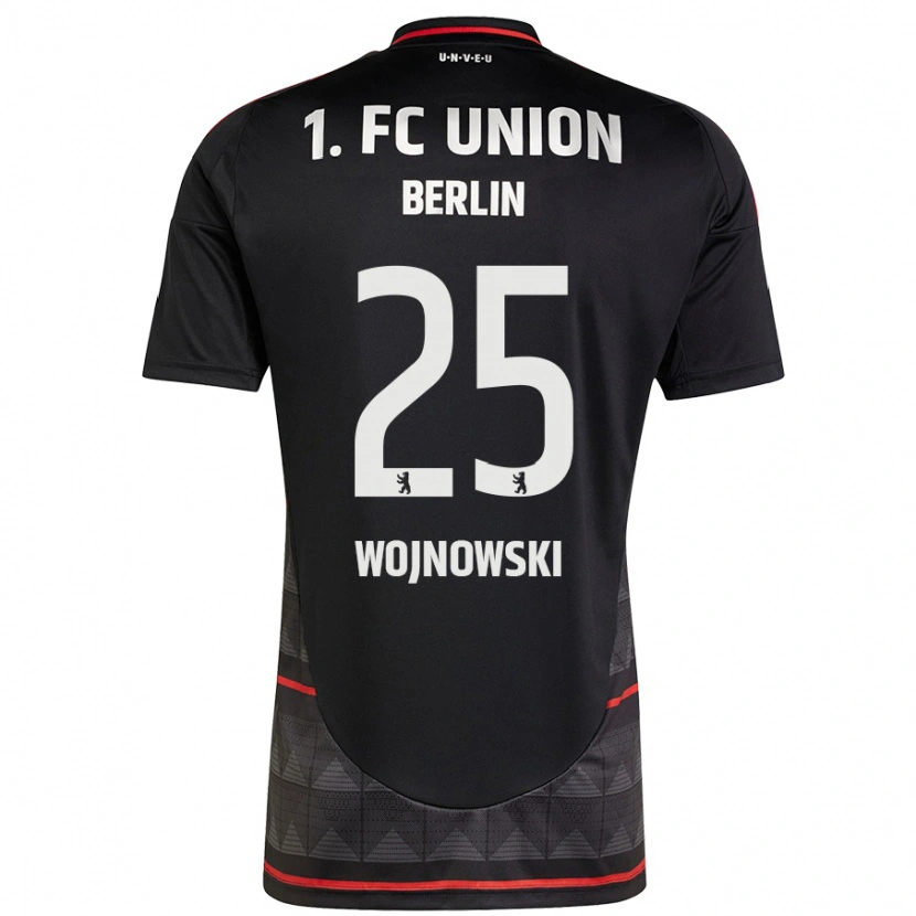 Danxen Kid Wiktorian Wojnowski #25 Black Away Jersey 2024/25 T-Shirt