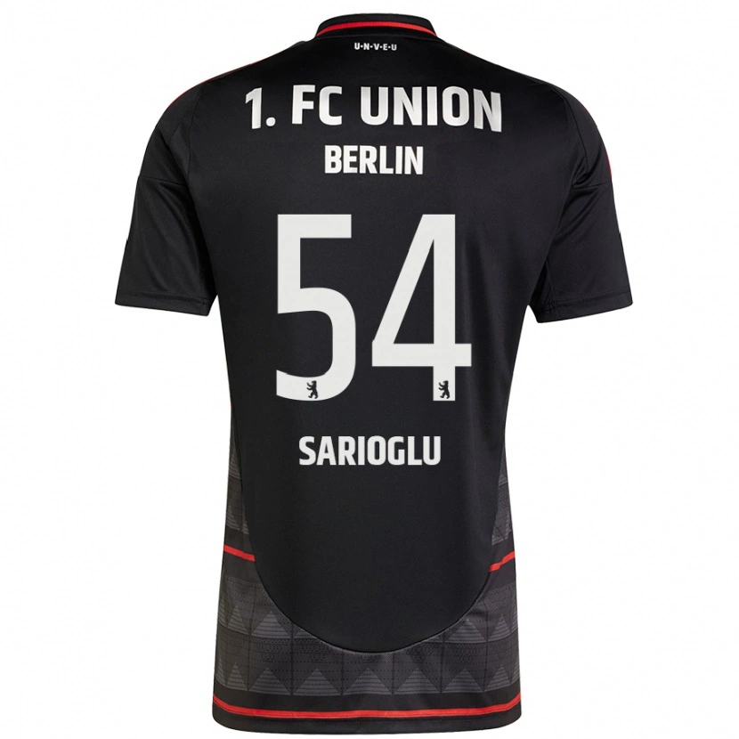 Danxen Kid Defne Sarıoğlu #54 Black Away Jersey 2024/25 T-Shirt