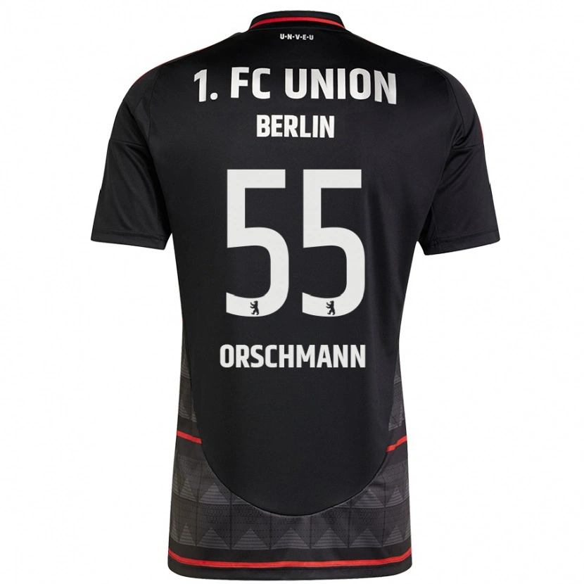 Danxen Kid Katja Orschmann #55 Black Away Jersey 2024/25 T-Shirt