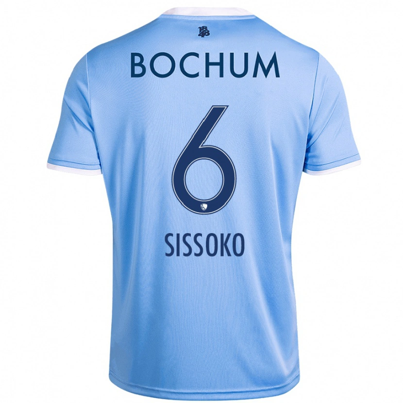 Danxen Kid Ibrahima Sissoko #6 Sky Blue Away Jersey 2024/25 T-Shirt