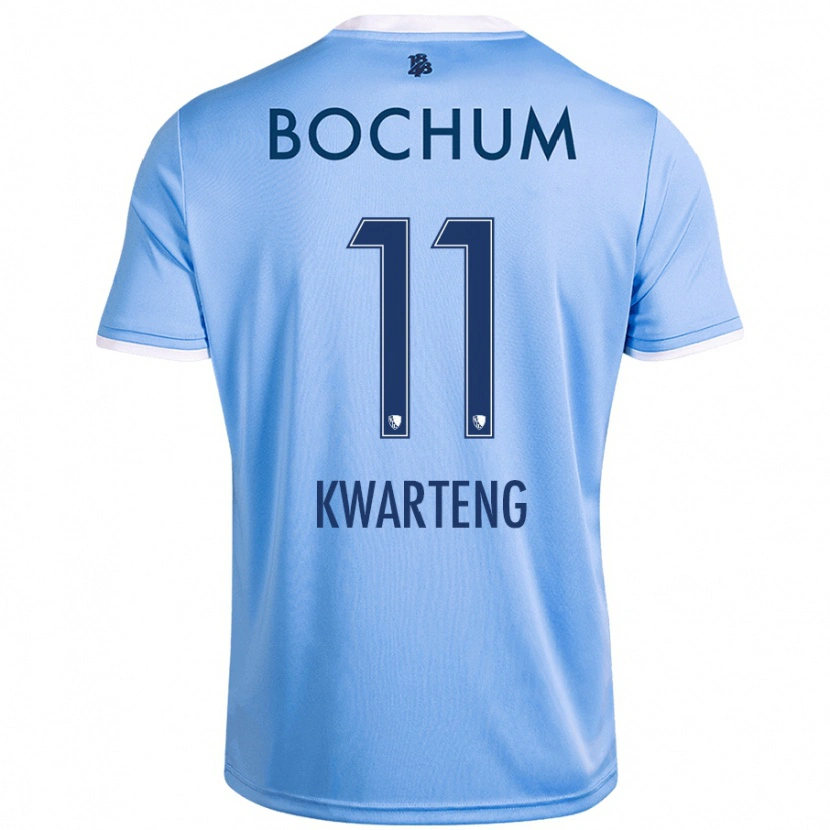 Danxen Kid Moritz-Broni Kwarteng #11 Sky Blue Away Jersey 2024/25 T-Shirt