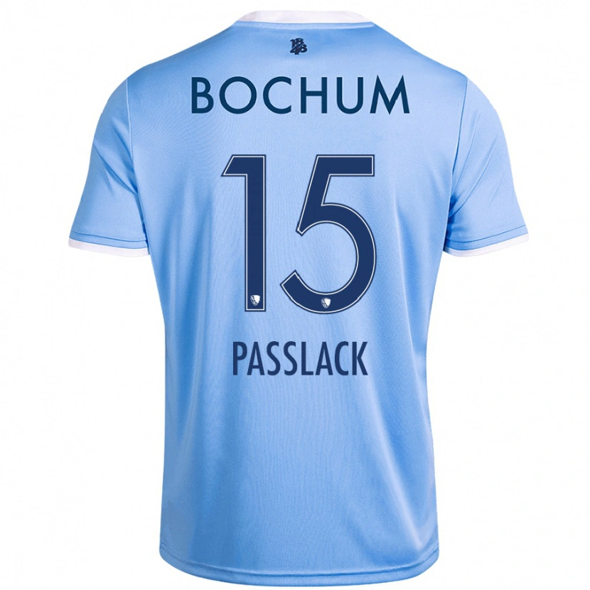 Danxen Kid Felix Passlack #15 Sky Blue Away Jersey 2024/25 T-Shirt