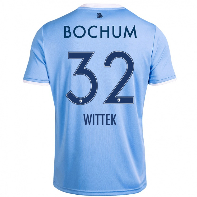 Danxen Kid Maximilian Wittek #32 Sky Blue Away Jersey 2024/25 T-Shirt