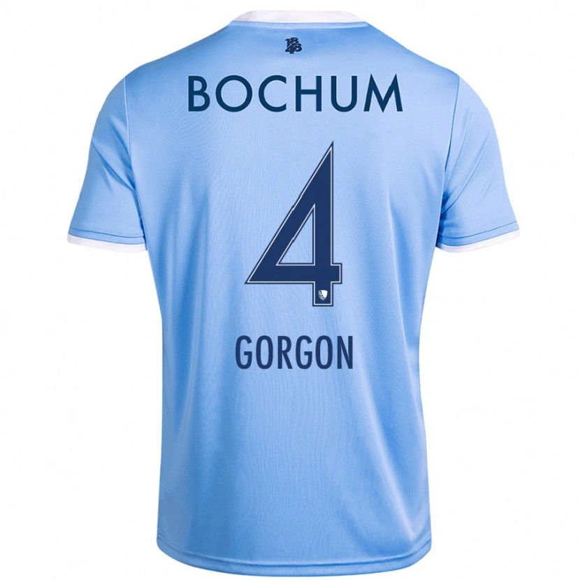 Danxen Kid Felix Gorgon #4 Sky Blue Away Jersey 2024/25 T-Shirt