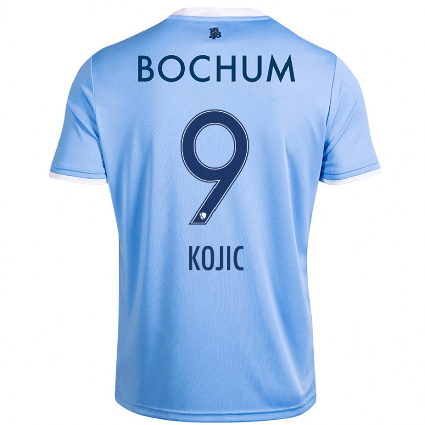 Danxen Kid Semin Kojic #9 Sky Blue Away Jersey 2024/25 T-Shirt