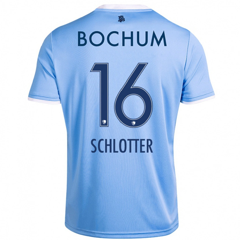 Danxen Kid Joel Schlotter #16 Sky Blue Away Jersey 2024/25 T-Shirt