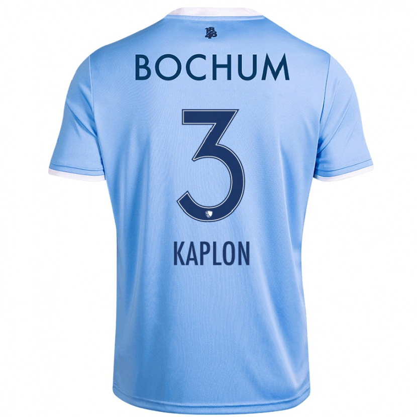 Danxen Kid Frauke Kaplon #3 Sky Blue Away Jersey 2024/25 T-Shirt