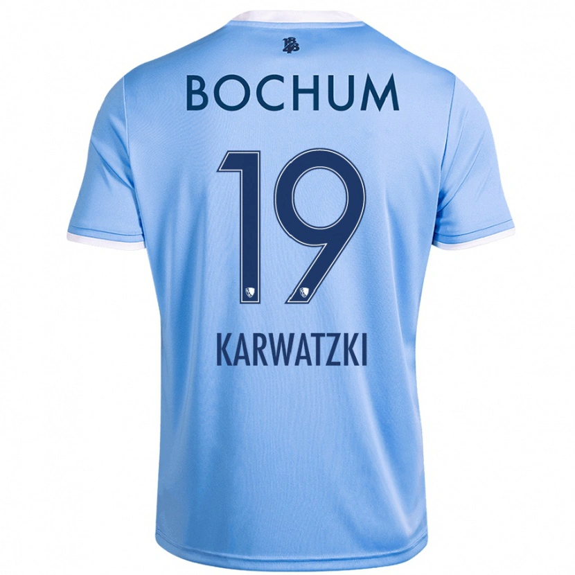 Danxen Kid Lucy Karwatzki #19 Sky Blue Away Jersey 2024/25 T-Shirt