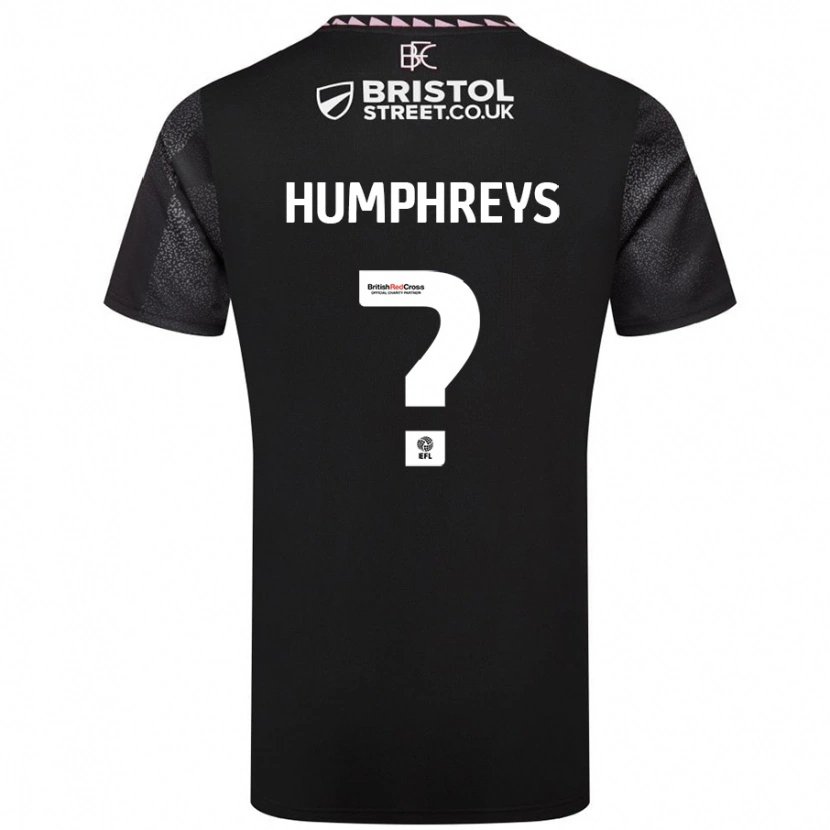 Danxen Kid Bashir Humphreys #0 Black Away Jersey 2024/25 T-Shirt