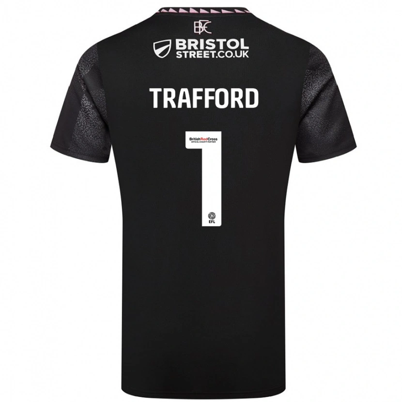 Danxen Kid James Trafford #1 Black Away Jersey 2024/25 T-Shirt