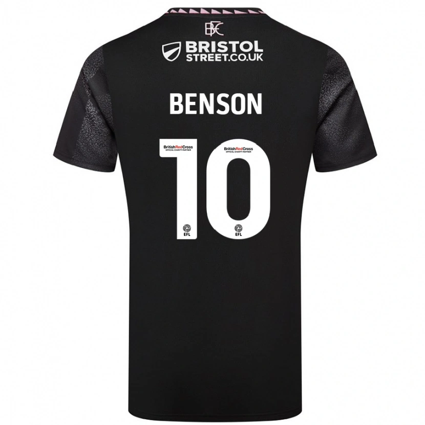 Danxen Kid Benson Manuel #10 Black Away Jersey 2024/25 T-Shirt