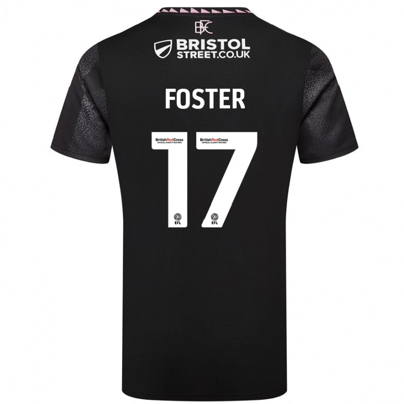 Danxen Kid Lyle Foster #17 Black Away Jersey 2024/25 T-Shirt