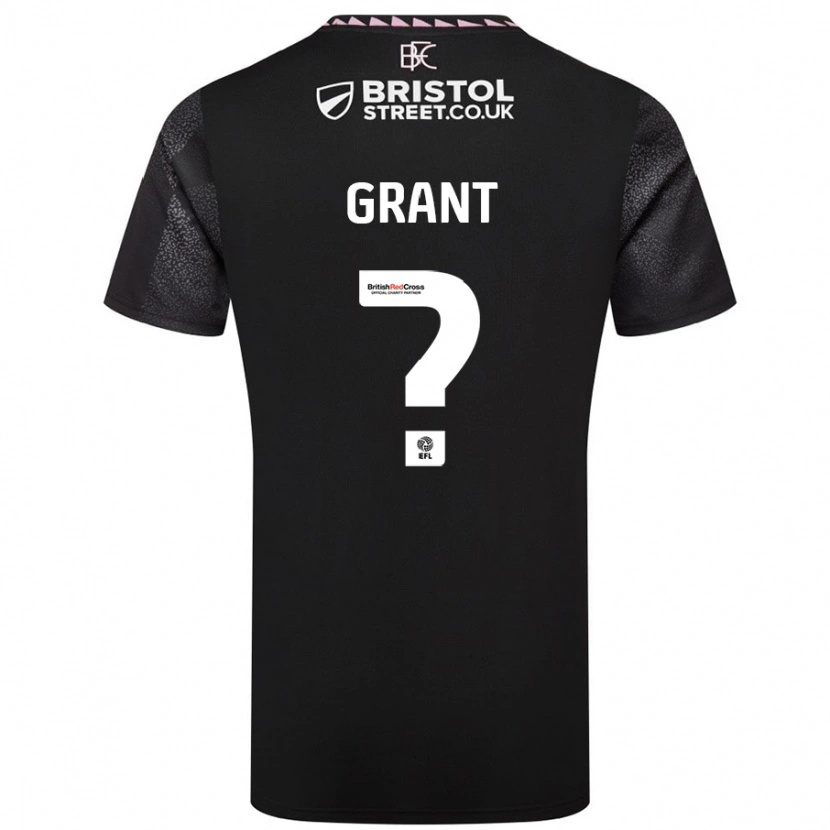 Danxen Kid Bradley Grant #0 Black Away Jersey 2024/25 T-Shirt