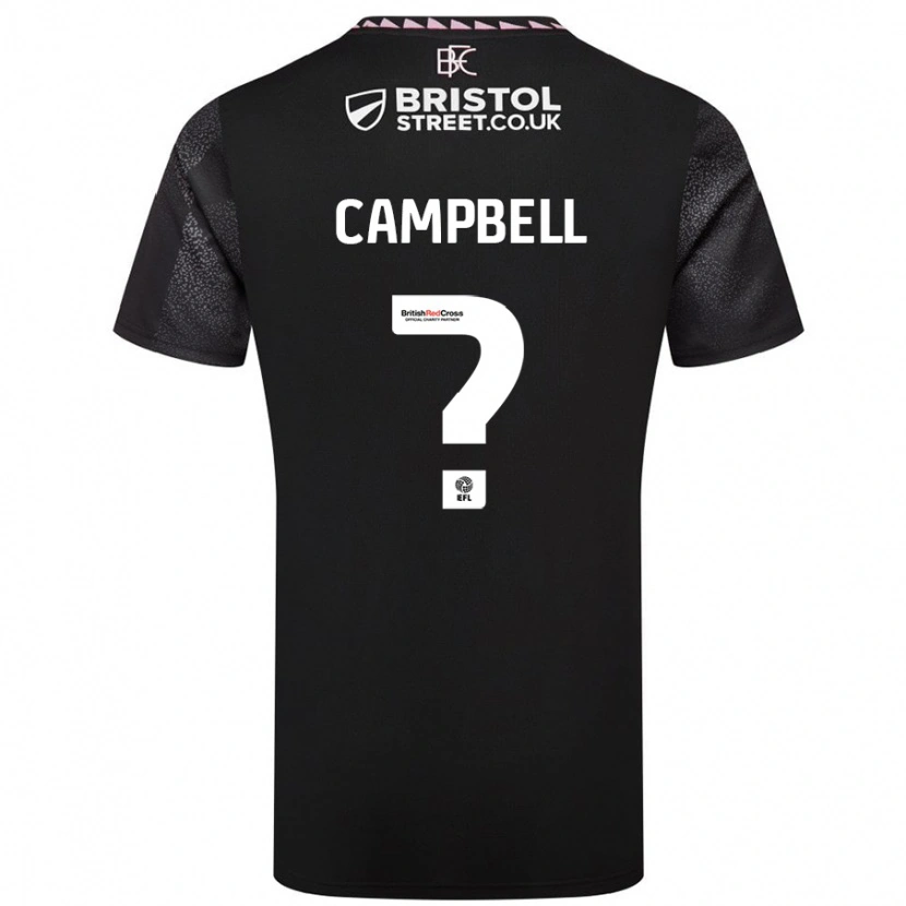 Danxen Kid Murray Campbell #0 Black Away Jersey 2024/25 T-Shirt